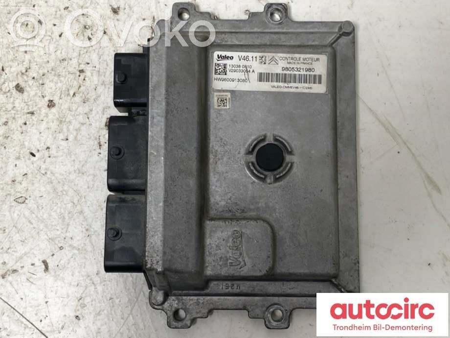 Peugeot 208 I Engine control unit/module ECU 