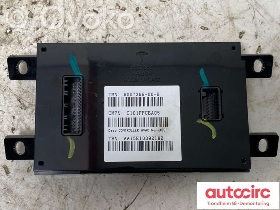 Tesla Model S Air conditioning/heating control unit 