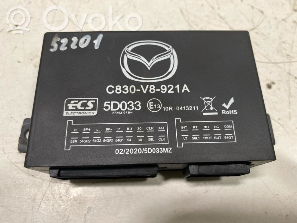 Mazda CX-5 II Tow bar trailer control unit/module 