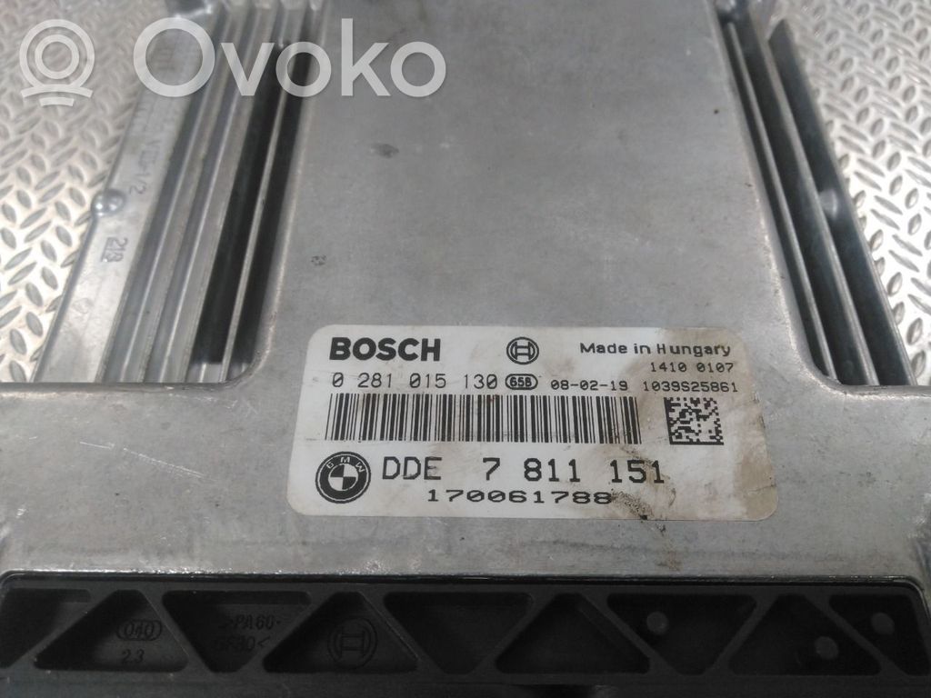Unité de commande, module ECU de moteur   12145A48DA7,0281015130,0281015130,12145A48DA7