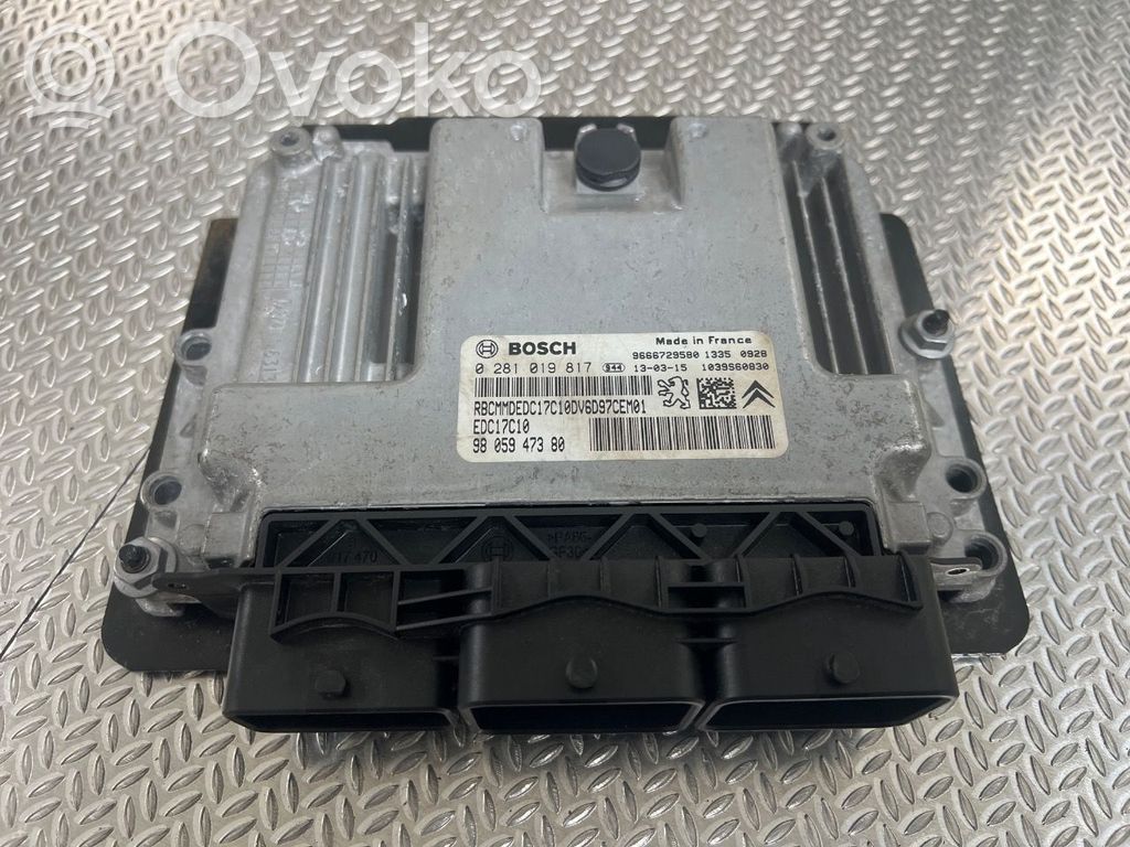 Citroen Berlingo Engine control unit/module ECU 