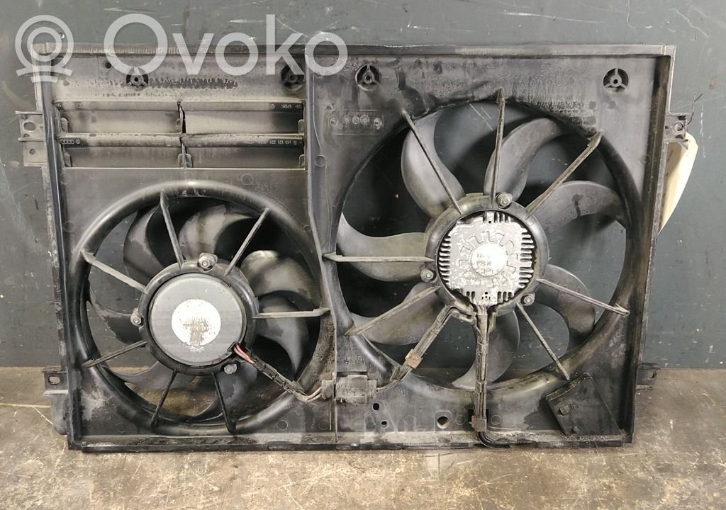 Volkswagen Golf VI Osłona wentylatora chłodnicy 