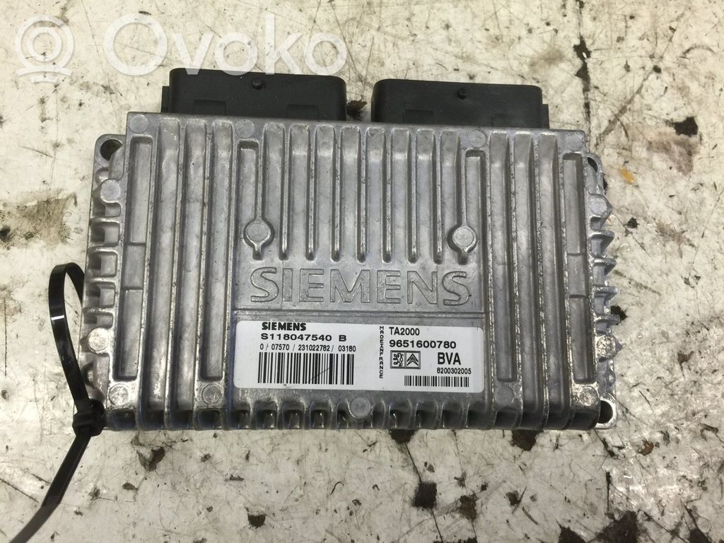 Citroen C8 Gearbox control unit/module 