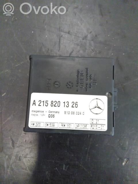 Mercedes-Benz CL C215 Sensore d’allarme