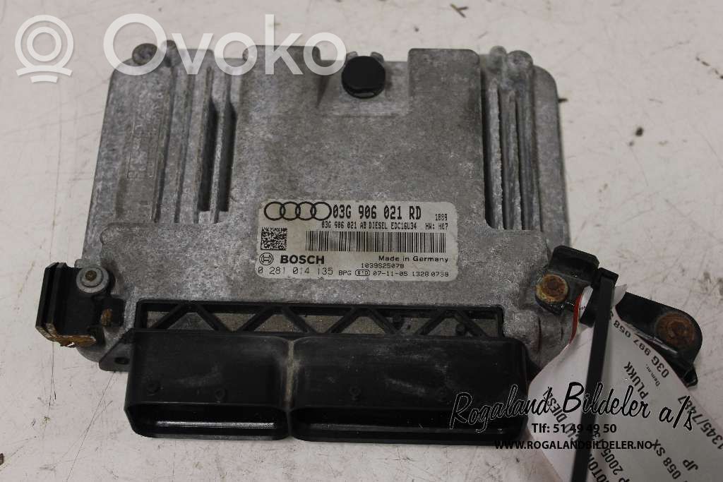 Audi A3 S3 8P Engine control unit/module ECU 