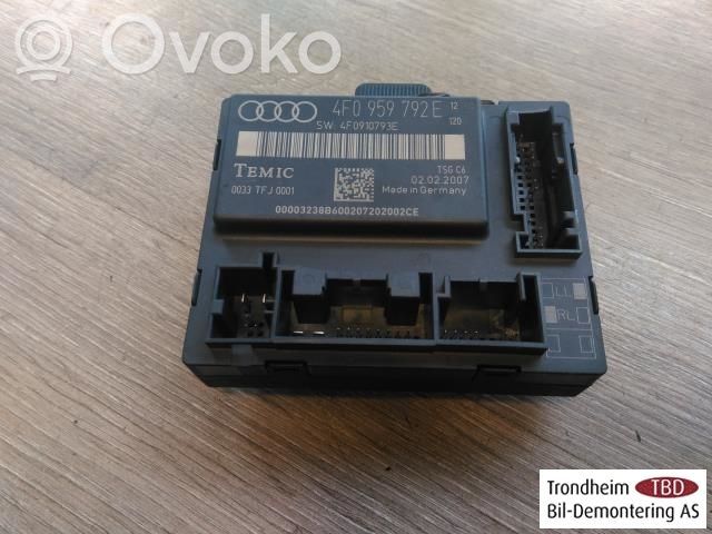 Door control unit/module   4F0959792E,4F0910793E,4F0959792P,4F0910793E,4F0959792E,4F0959792P