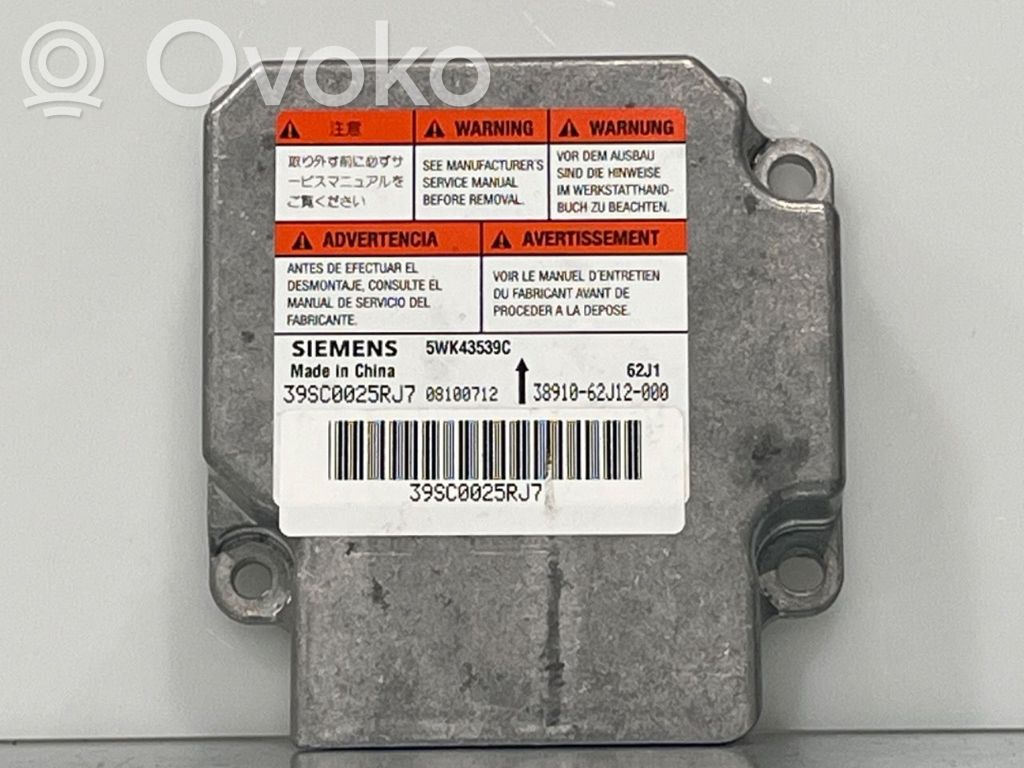 Suzuki Swift I Airbag control unit/module 