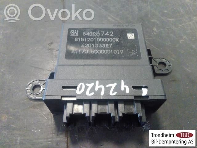 Opel Astra K Parking PDC control unit/module 