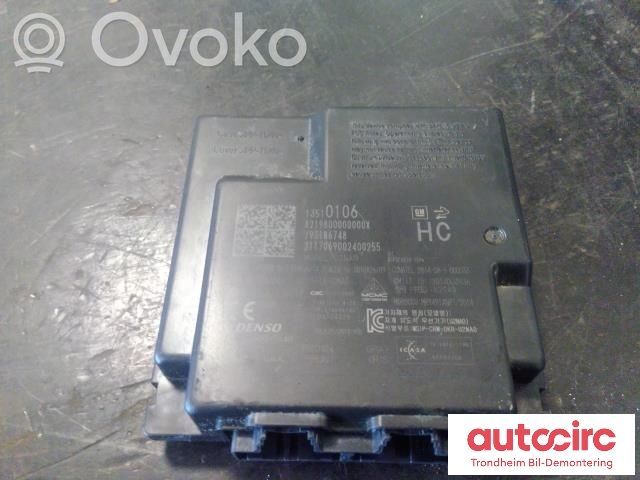 Opel Astra K Unidad de control/módulo del control remoto 