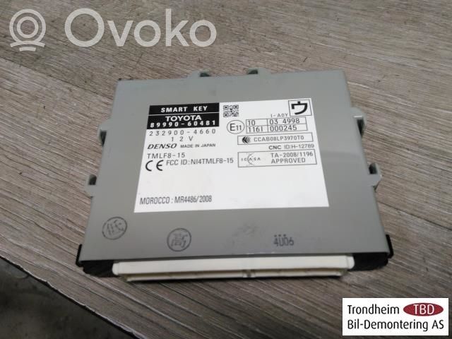 Toyota Land Cruiser (J150) Centralina/modulo keyless go