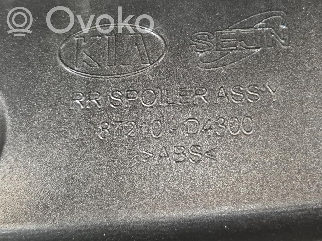 KIA Optima Spoiler lunetă/portbagaj 