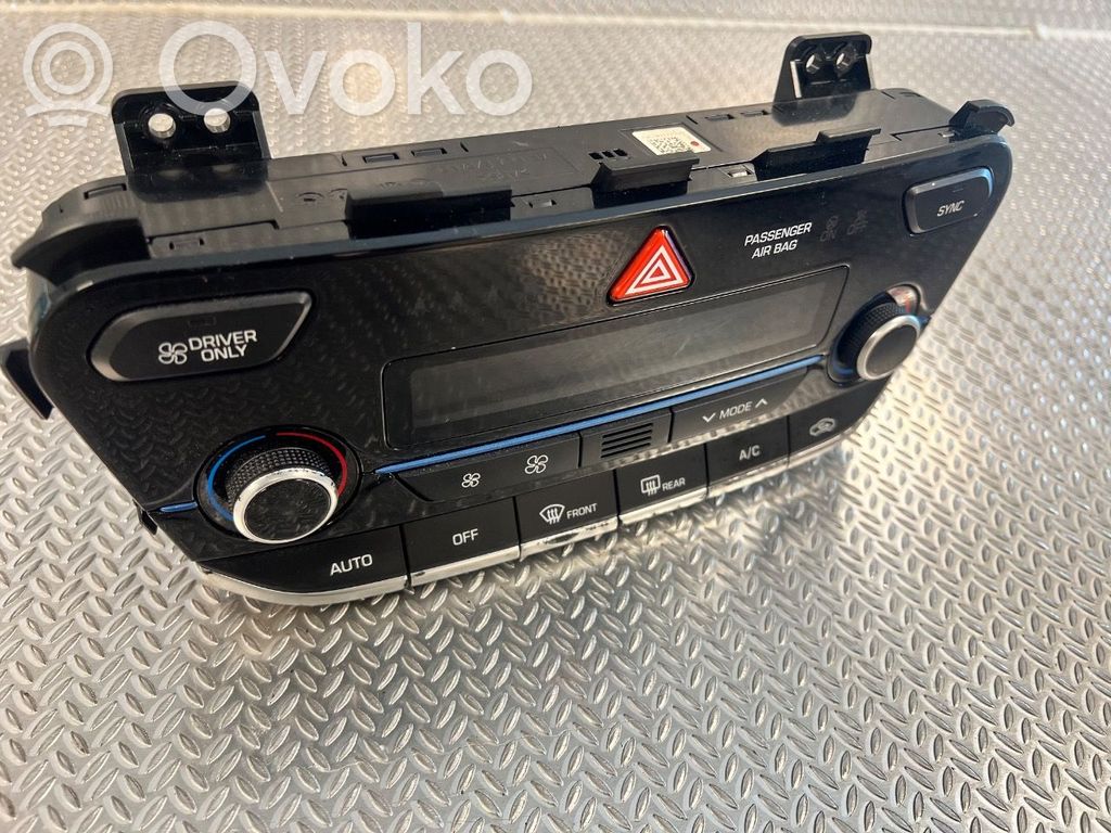 Hyundai Ioniq Console centrale, commande chauffage/clim