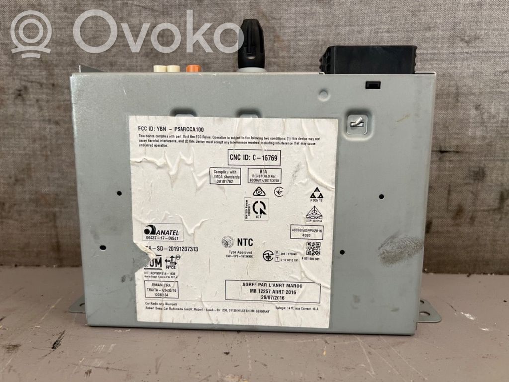 Peugeot Expert Unitate principală radio/CD/DVD/GPS 