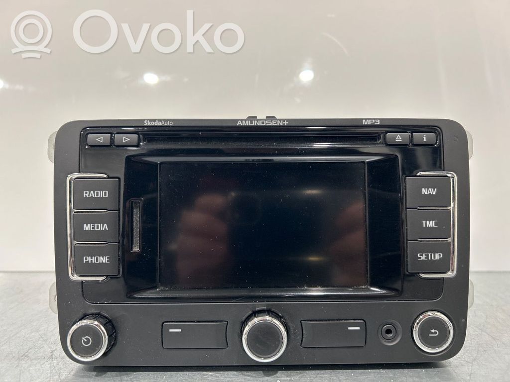 Skoda Superb B6 (3T) Unité principale radio / CD / DVD / GPS 