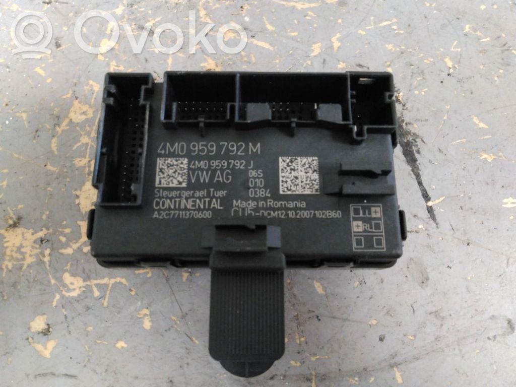 Porsche Taycan 9J1 Door control unit/module 