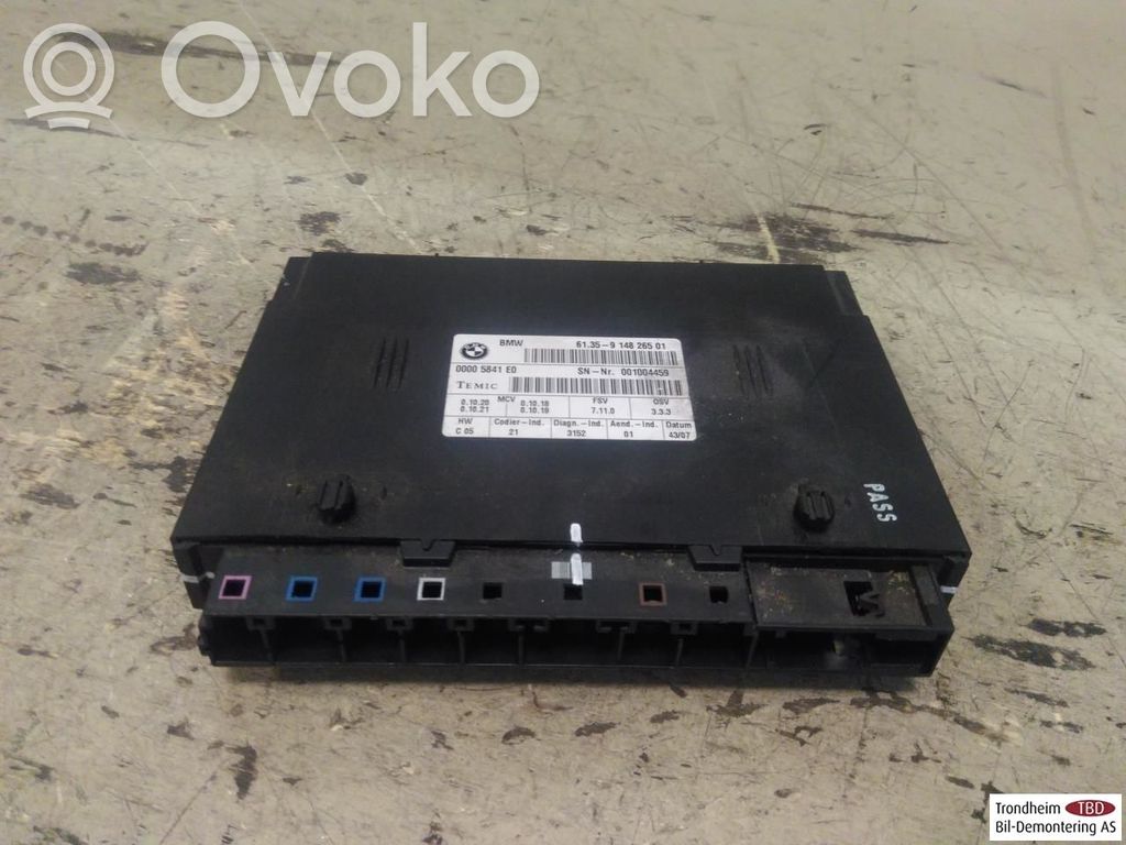 BMW X5 E70 Module de commande de siège 