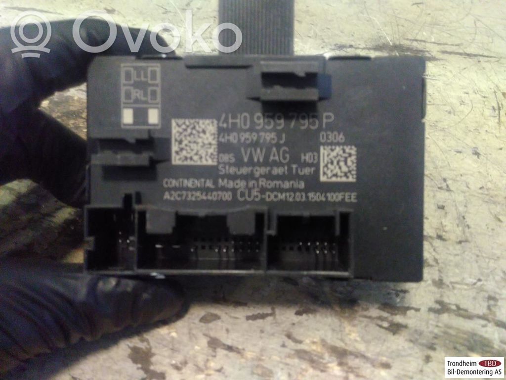 Oven ohjainlaite/moduuli   4H0959795P,4H0959795J,4H0959795J,4H0959795P