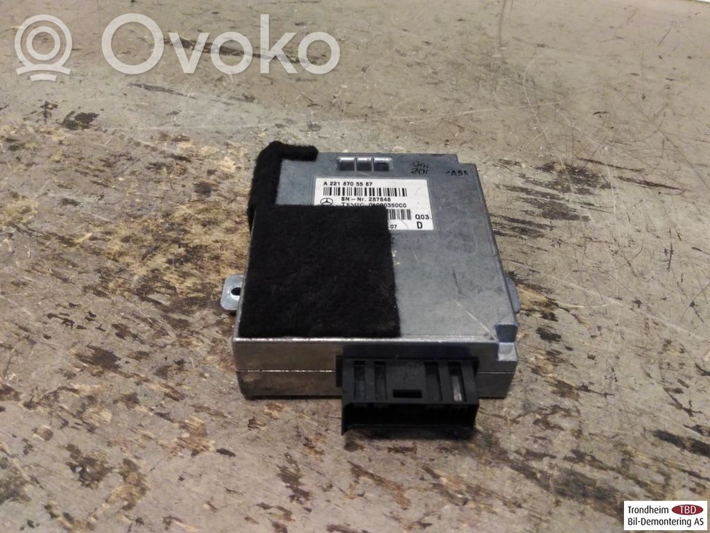 Mercedes-Benz S W221 Sterownik / Moduł elektrycznej klapy tylnej / bagażnika 