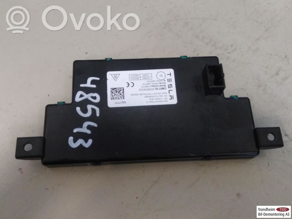 Tesla Model 3 Unité de commande / module de verrouillage centralisé porte 