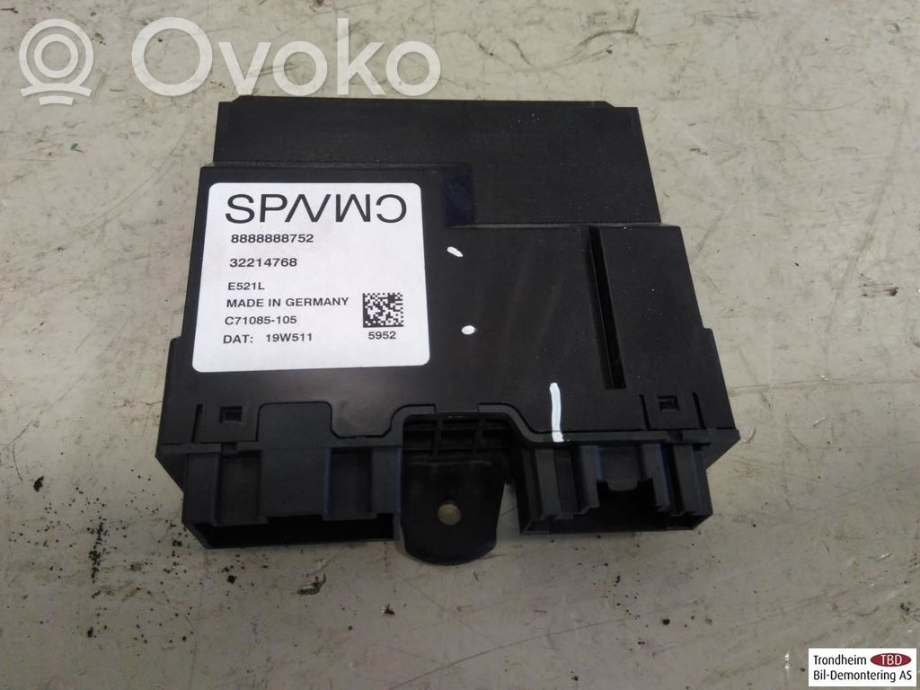 Polestar 2 Unité de commande / module de hayon 