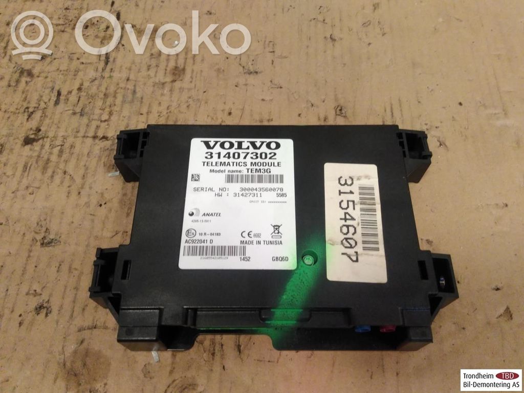 Volvo V40 Otras unidades de control/módulos 