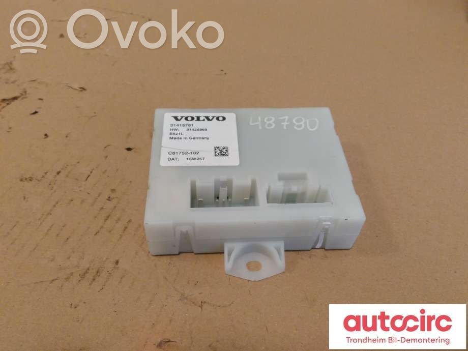 Tailgate/trunk control unit/module   31415781,31415781