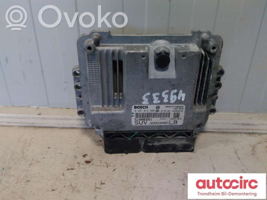 Engine control unit/module ECU   51806261,3392055L51,0281012992,3392055L51,51806261,JQ32A3ABM