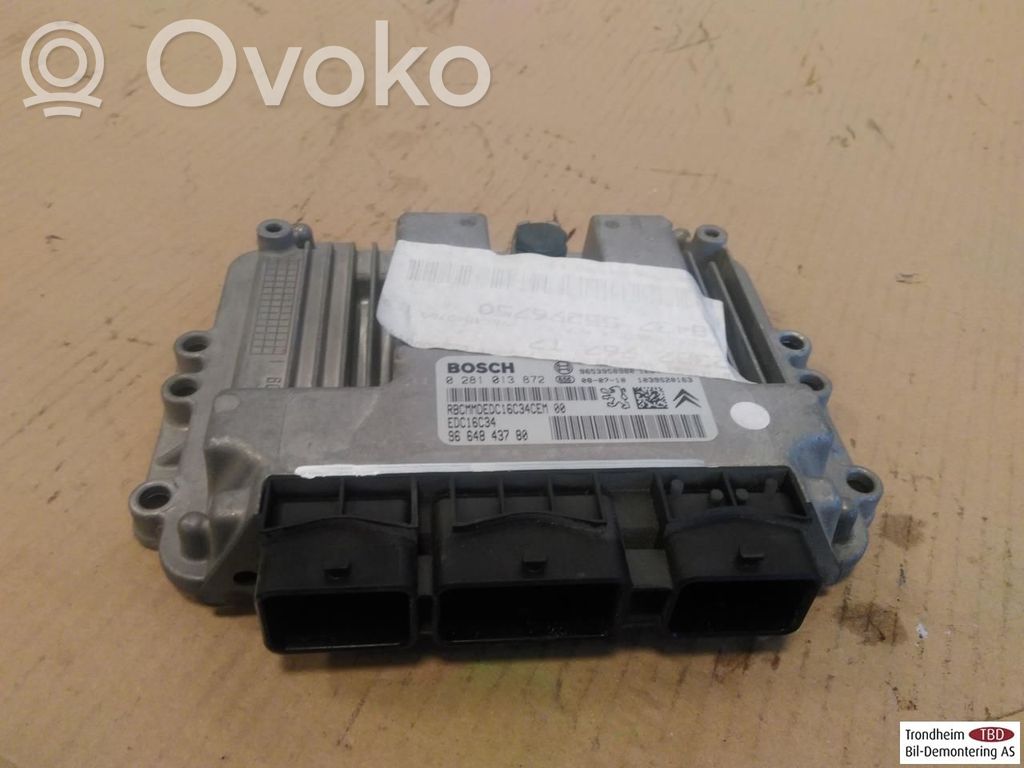 Peugeot 308 Engine control unit/module ECU 