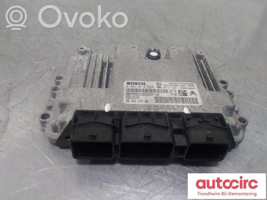 Peugeot 308 Komputer / Sterownik ECU silnika 