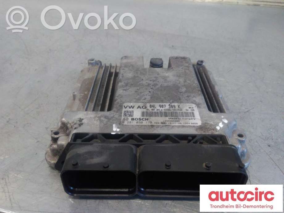 Komputer / Sterownik ECU silnika   04L907309K,0281030170,04L906016GJ,0281030170,04L906016GJ,04L907309K