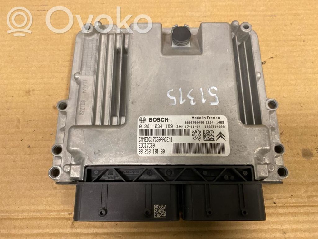 Peugeot Partner Engine control unit/module ECU 