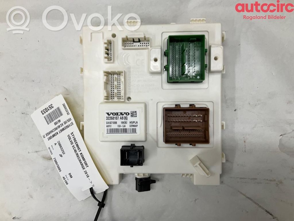 Volvo XC40 Central body control module 