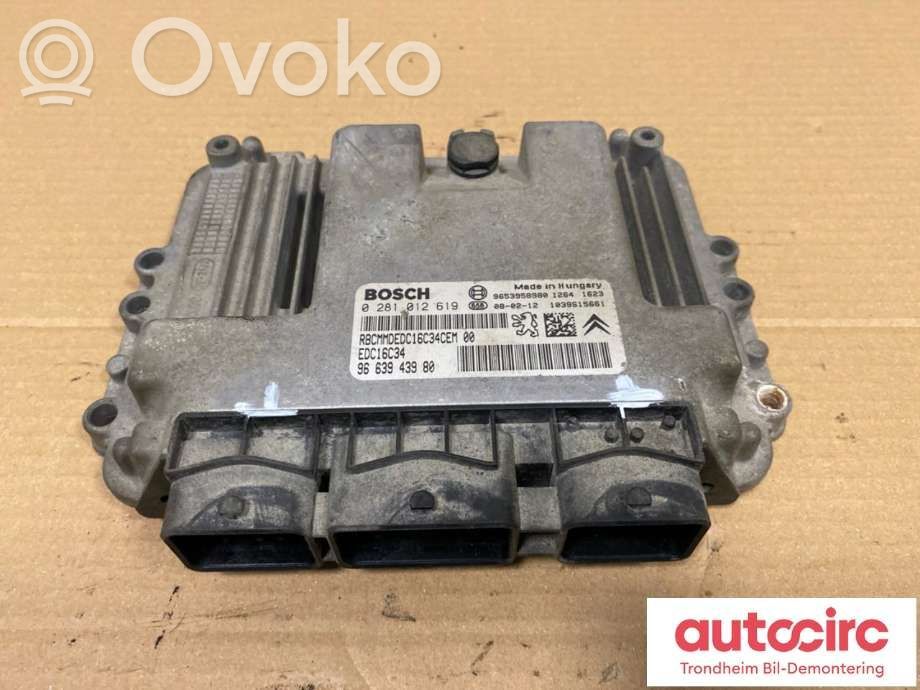 Peugeot Partner Блок управления двигателем ECU 