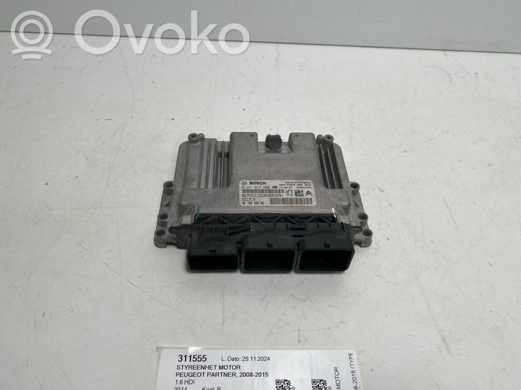 Peugeot Partner Unidad de control/módulo ECU del motor 