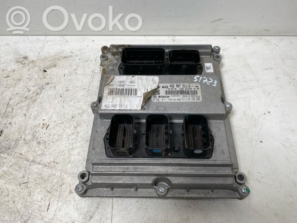 Audi A6 Allroad C7 Unitate control motor/modul ECU 