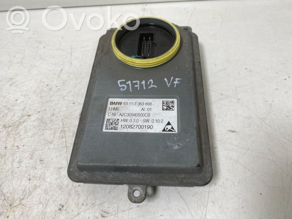 BMW 7 F01 F02 F03 F04 Moduł sterujący statecznikiem LED 