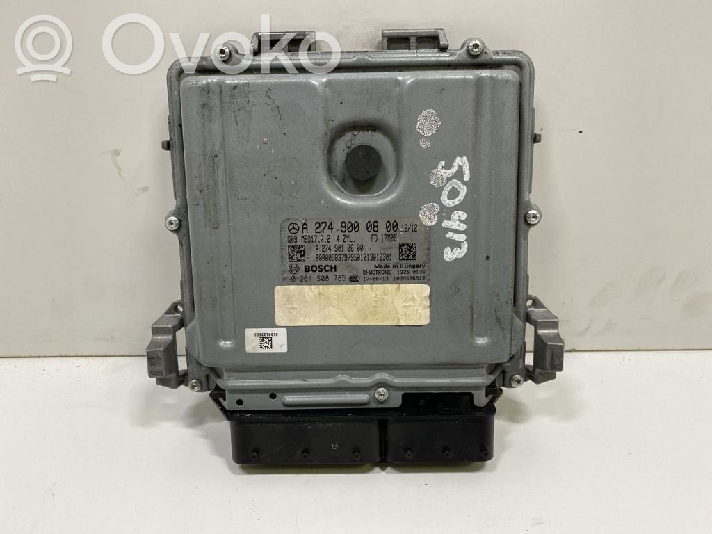 Mercedes-Benz C W205 Engine control unit/module ECU 