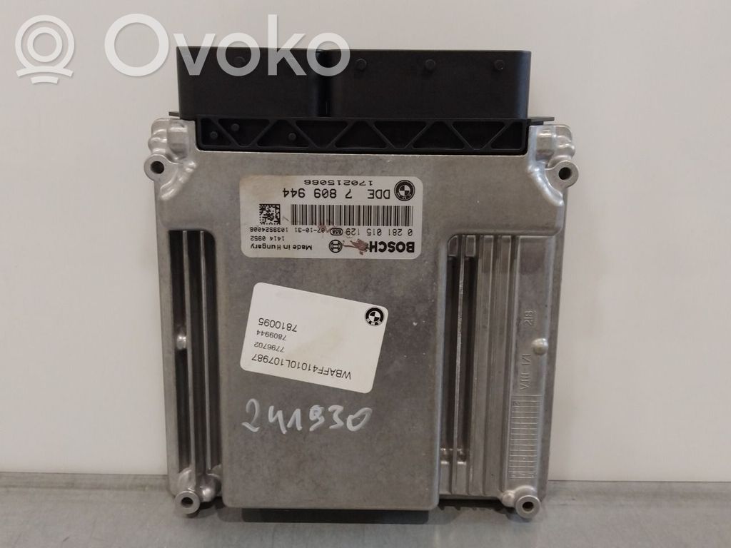 Engine control unit/module ECU   13617810950,13617810950,7809944,13617810950,7809944