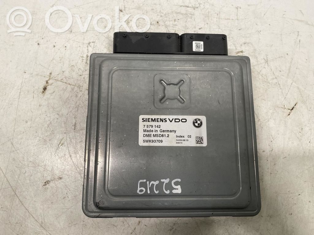 Unité de commande, module ECU de moteur   12147579144,12147599881,12147579144,12147599881