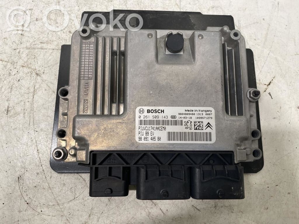 Peugeot Partner Komputer / Sterownik ECU silnika 