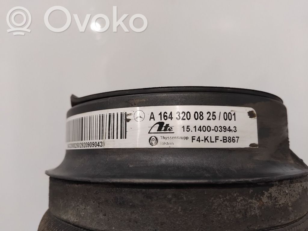 Mercedes-Benz ML W164 Poduszka zawieszenia pneumatycznego osi przedniej 