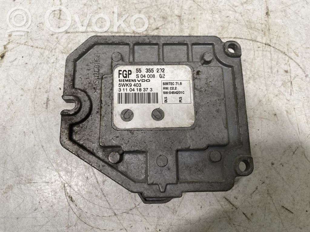 Saab 9-3 Ver2 Komputer / Sterownik ECU silnika 