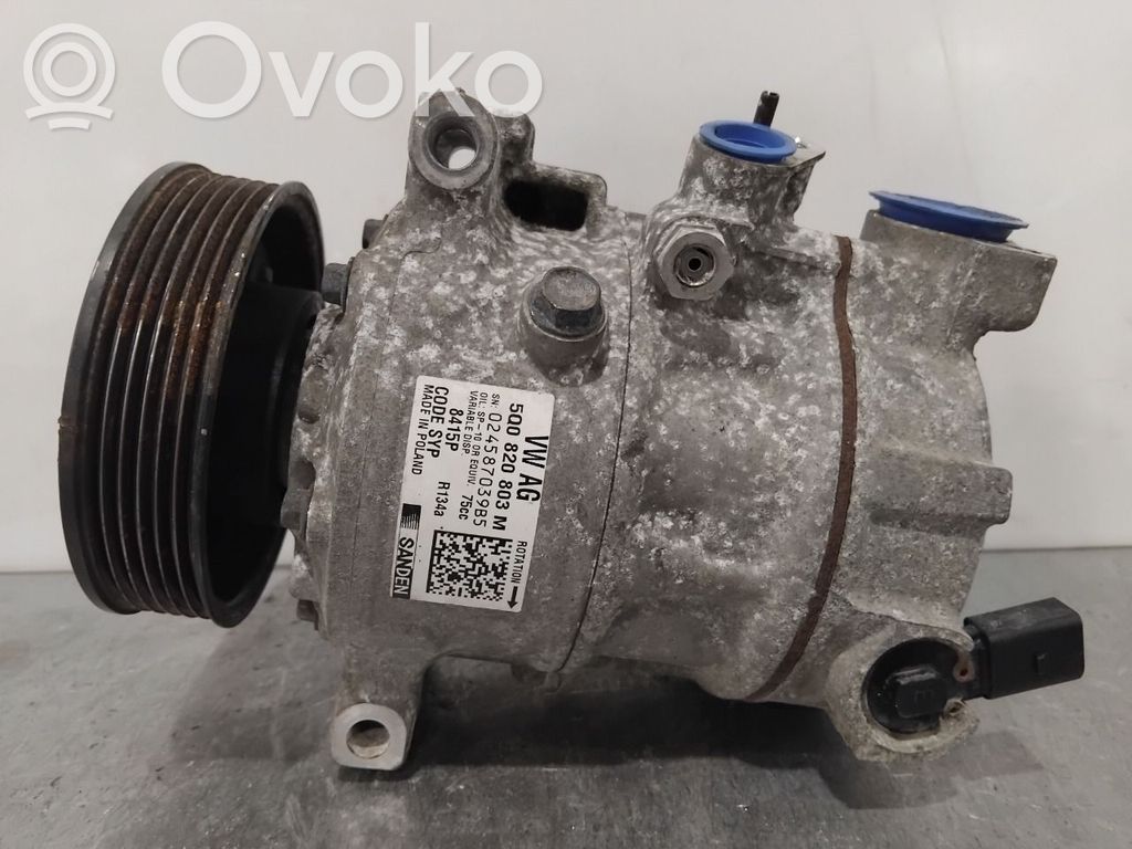 Volkswagen Caddy Kompresor / Sprężarka klimatyzacji A/C 