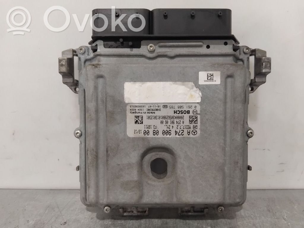 Mercedes-Benz C W205 Centralina/modulo motore ECU
