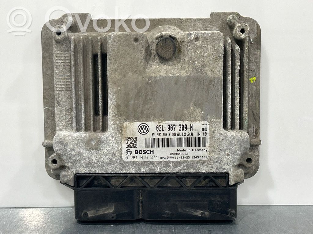 Volkswagen PASSAT B7 Engine control unit/module ECU 
