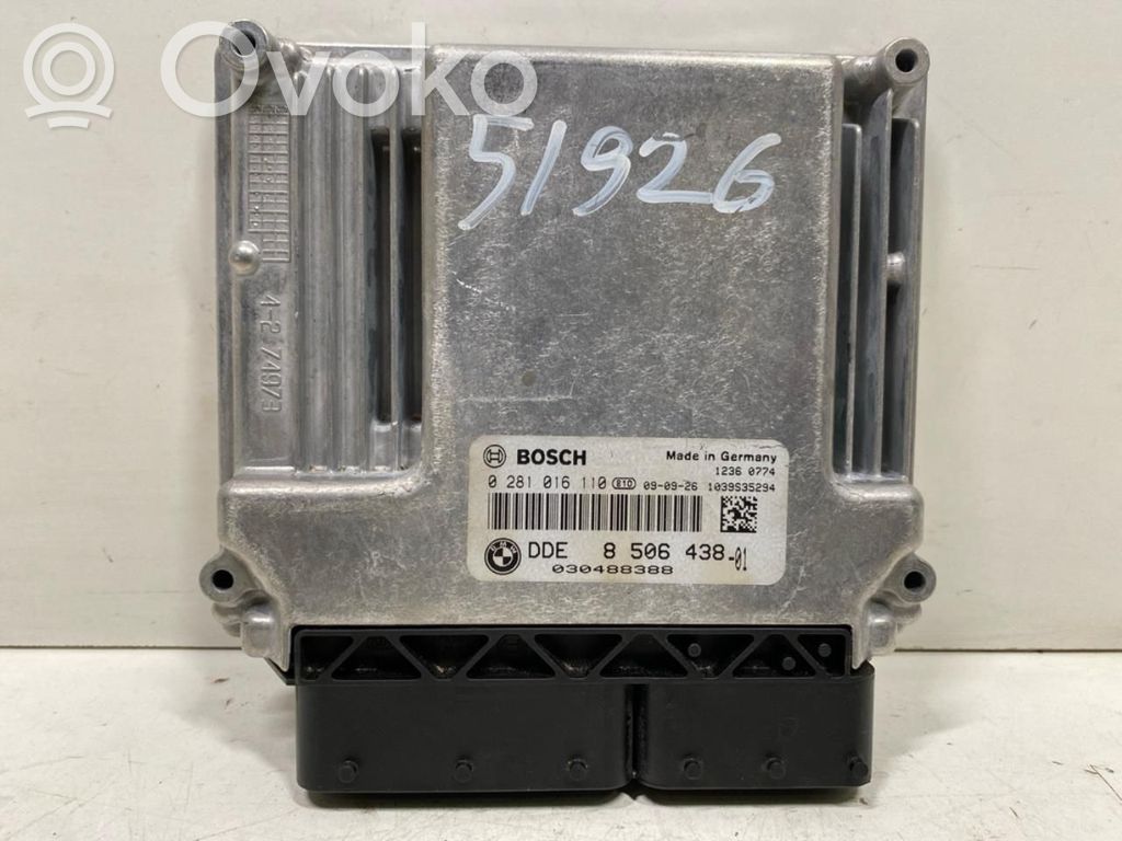 BMW 3 E90 E91 Unidad de control/módulo ECU del motor 