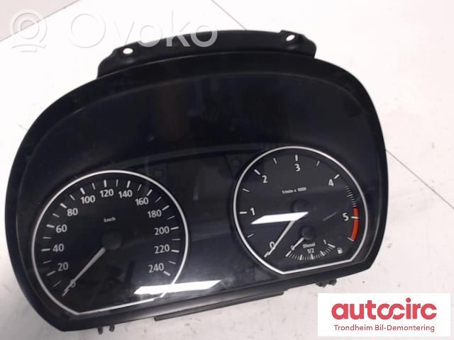 BMW 1 E81 E87 Speedometer (instrument cluster) 