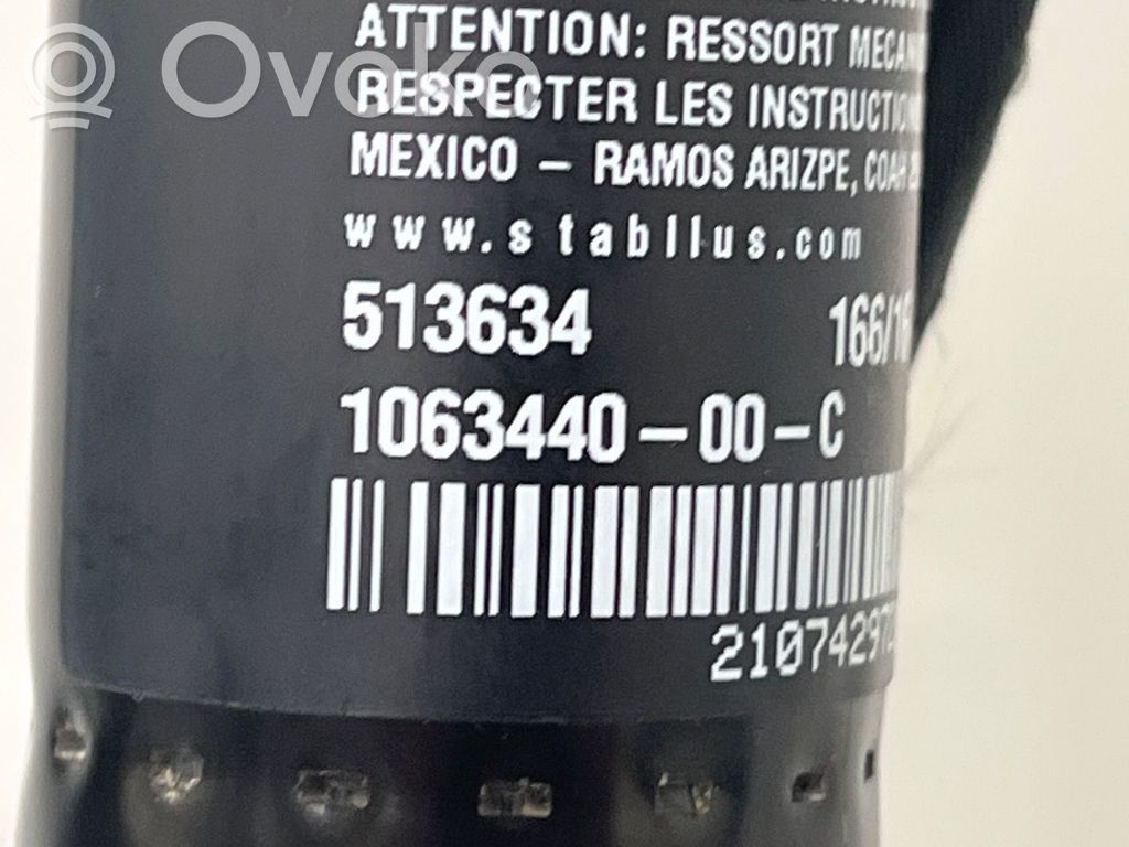 Tesla Model X Tope freno de puerta delantera 