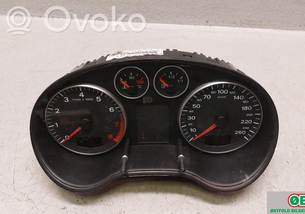 Audi A3 S3 8P Tachimetro (quadro strumenti) 