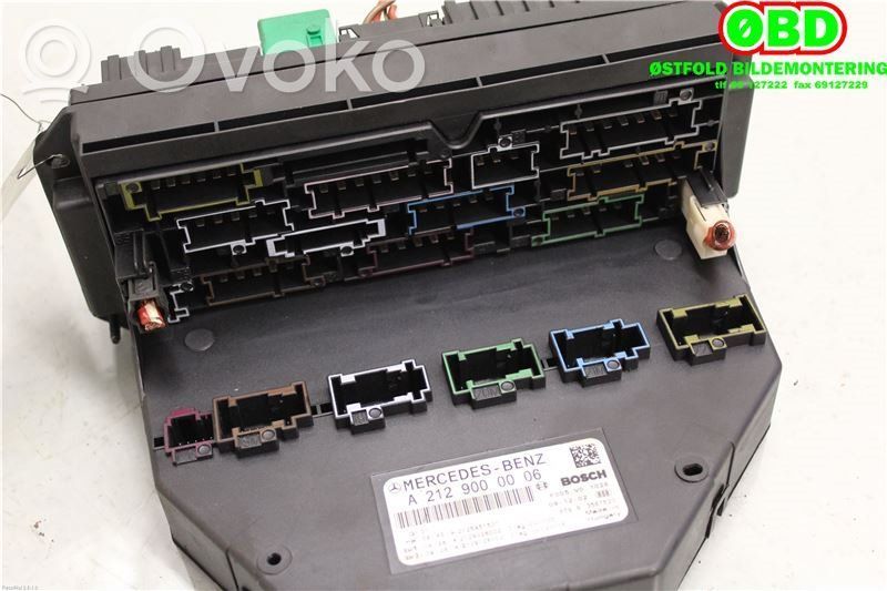 Mercedes-Benz E W212 Fuse box set 
